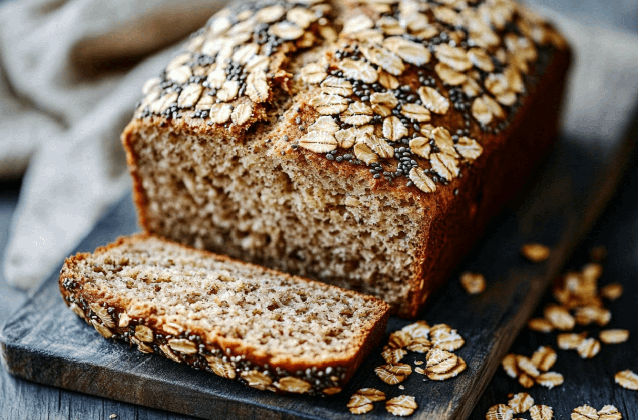 Pain à l’Avoine et aux Graines de Chia : La Recette Saine et Délicieuse à Essayer Absolument