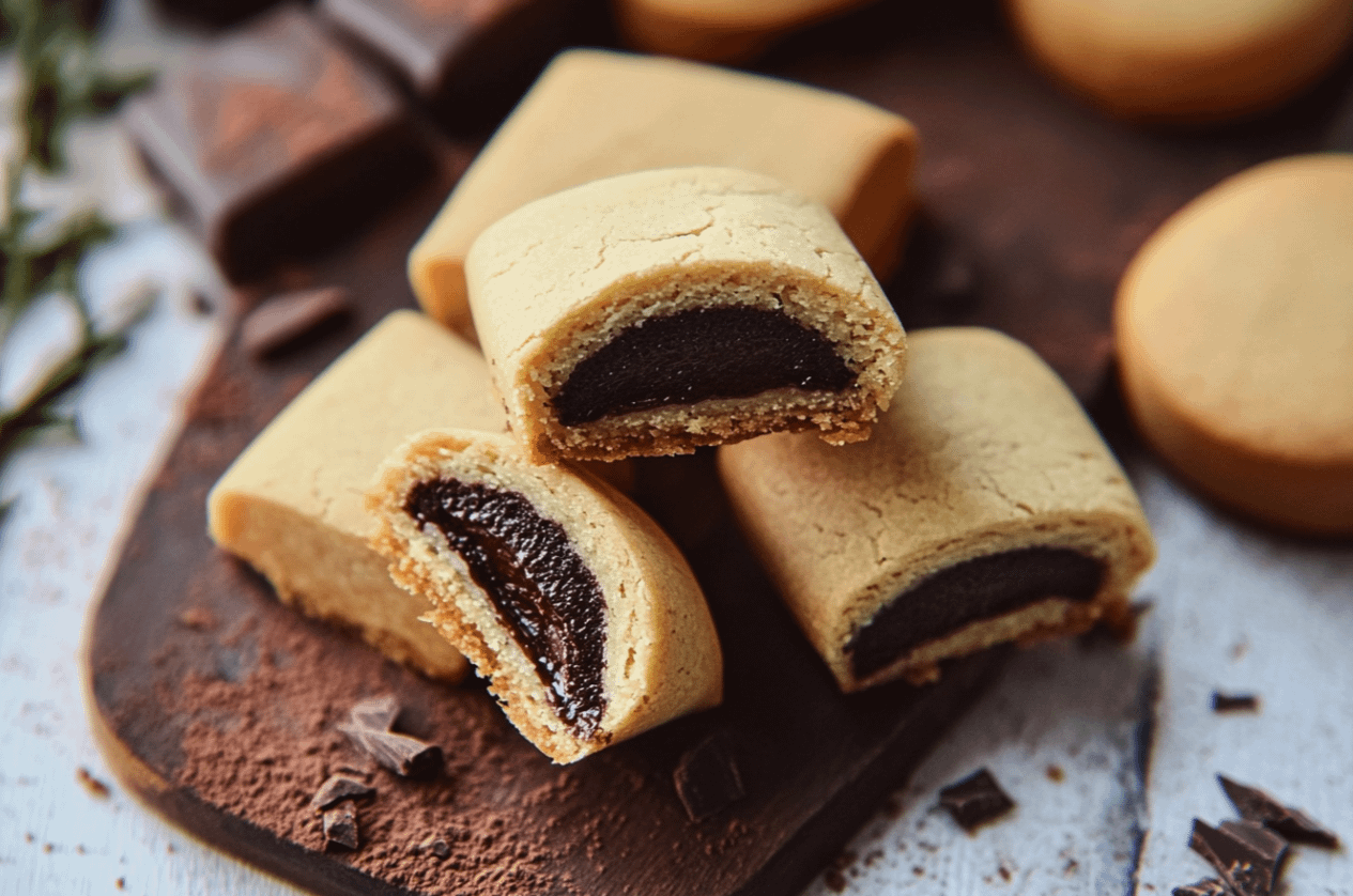 Biscuits Façon Kango moelleux avec cœur chocolat fondant faits maison