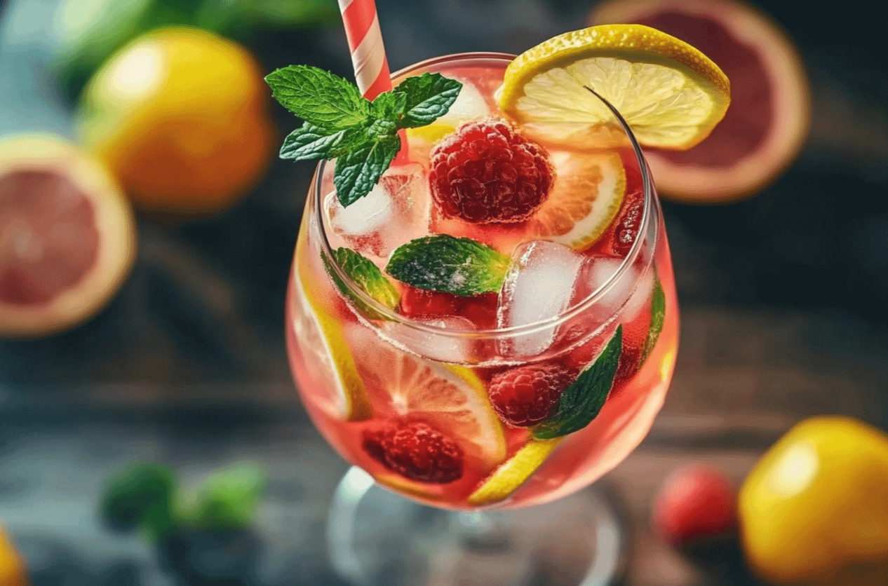 Sangria Rosé Fraise et Citron Vert: L’Ultime Boisson Rafraîchissante Estivale