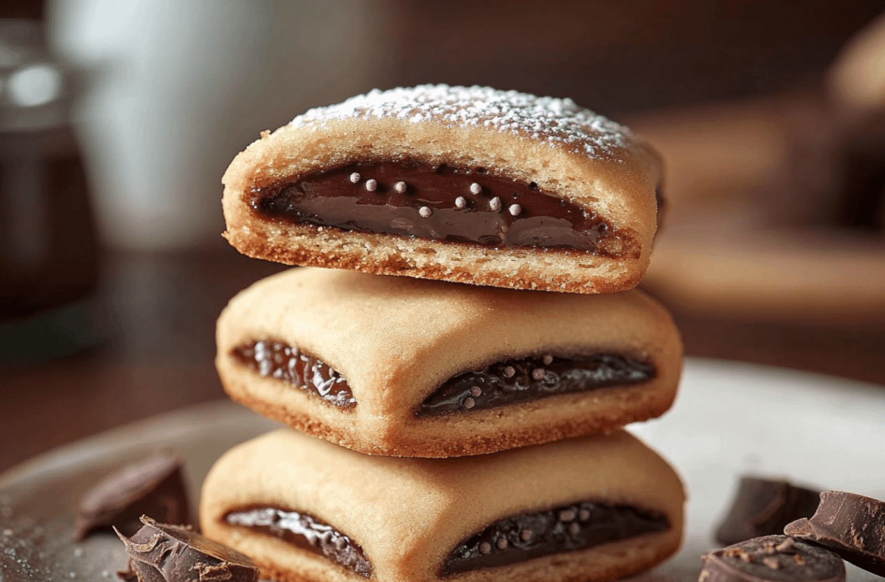 Biscuits Façon Kango moelleux avec cœur chocolat fondant faits maison